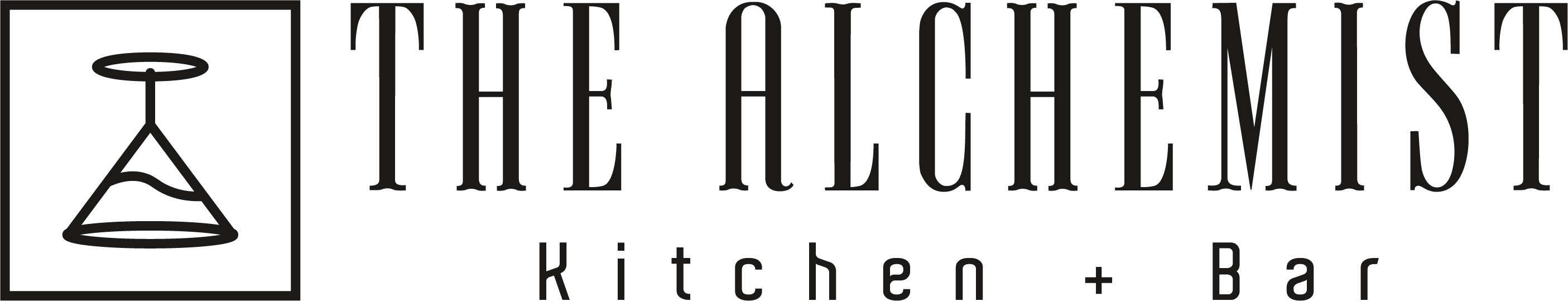 The Alchemist Kitchen + Bar Logo